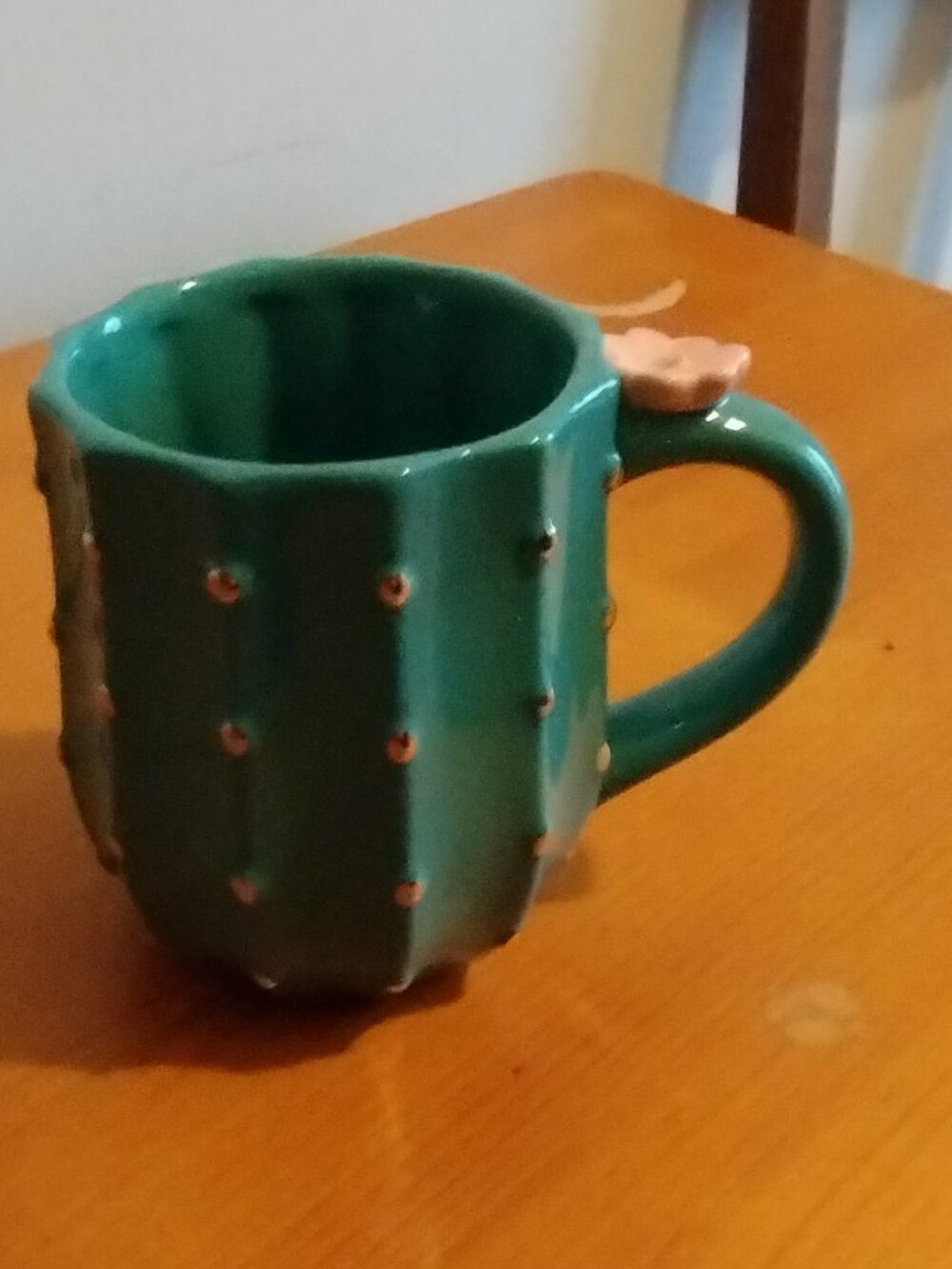 Pinky Up cactus mug